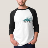 Tides of Life: Go With The Flow, Ride The Waves T-Shirt (Vorderseite)