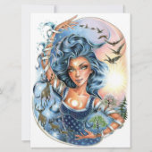 Tides of Time Fantasy Seasons Female Art Card (Vorderseite)