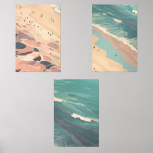 Tide's Whisper: A Boho Shoreline Reverie