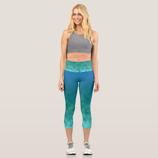 Tideworn Sky Capri Leggings (Vorderseite)