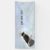 Tidi my Bird the Parus Major Banner (Vertikal)