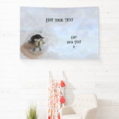 Tidi my Bird the Parus Major Banner (InSitu)