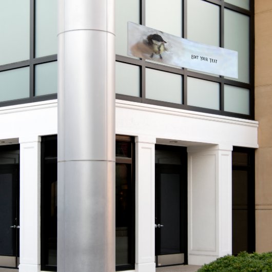 Tidi my Bird the Parus Major Banner (Äußeres Gebäude)