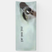 Tidi my Bird the Parus Major Banner (Vertikal)