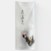 Tidi my Bird the Parus Major Banner (Vertikal)