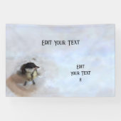 Tidi my Bird the Parus Major Banner (Horizontal)