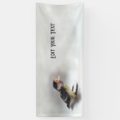Tidi my Bird the Parus Major Banner (Vertikal)