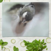 Tidi my Bird the Parus Major Geschirrtuch (Gefaltet)