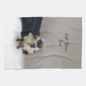 Tidi my Bird the Parus Major Geschirrtuch (Horizontal)
