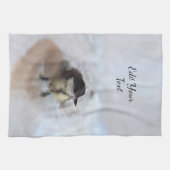 Tidi my Bird the Parus Major Geschirrtuch (Horizontal)