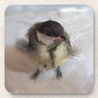 Tidi my Bird the Parus Major Getränkeuntersetzer