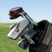 Tidi my Bird the Parus Major Golf Headcover (In Situ)