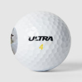 Tidi my Bird the Parus Major Golfball (Logo)