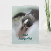 Tidi my Bird the Parus Major Karte (Vorderseite)