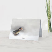 Tidi my Bird the Parus Major Karte (Rückseite)