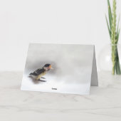 Tidi my Bird the Parus Major Karte (Rückseite)