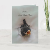 Tidi my Bird the Parus Major Karte (Vorderseite)