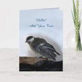 Tidi my Bird the Parus Major Karte (Vorderseite)