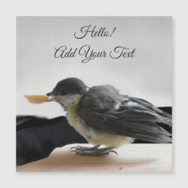 Tidi my Bird the Parus major Magnetic Card Magnetkarte