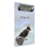 Tidi my Bird the Parus Major Mini Klemmbrett (Schrägansicht)