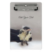 Tidi my Bird the Parus Major Mini Klemmbrett (Vorderseite)