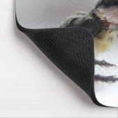 Tidi my Bird the Parus Major Mousepad (Ecke)