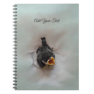 Tidi my Bird the Parus Major Notizblock