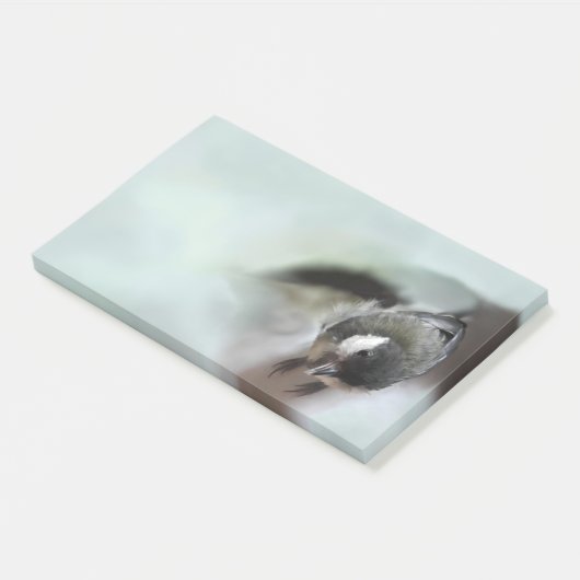 Tidi my Bird the Parus Major Post-it Klebezettel (angewinkelt)