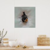 Tidi my Bird the Parus Major Poster (Küche)