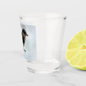 Tidi my Bird the Parus Major Schnapsglas (Rechts)