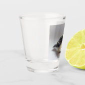 Tidi my Bird the Parus Major Schnapsglas (Links)