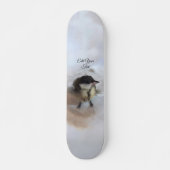 Tidi my Bird the Parus Major Skateboard (Vorne)