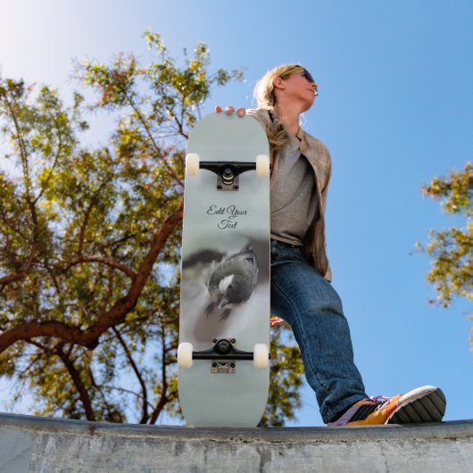 Tidi my Bird the Parus Major Skateboard (Außenbereich 1)