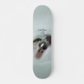 Tidi my Bird the Parus Major Skateboard (Vorne)