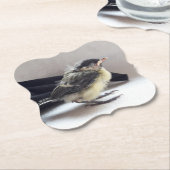 Tidi my Bird the Parus Major Untersetzer (angewinkelt)