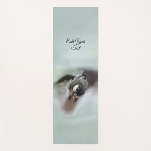 Tidi my Bird the Parus Major Yogamatte (Vorderseite)