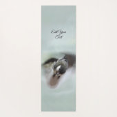 Tidi my Bird the Parus Major Yogamatte (Rückseite)