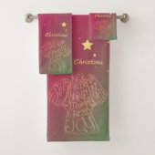 "Tidings of Great Joy" Angel Towel Badhandtuch Set (Insitu)