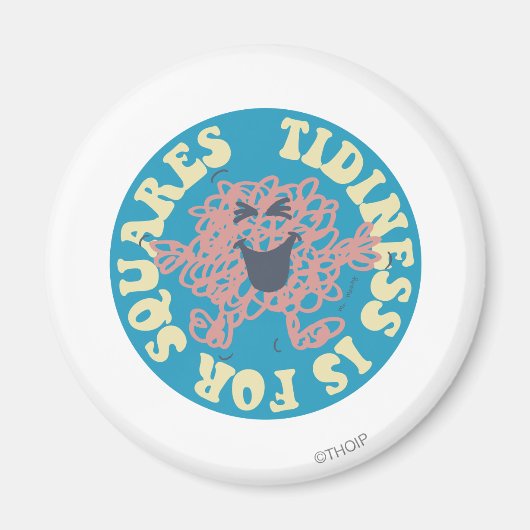 Tidness ist für Quadrate Magnet (Vorne)