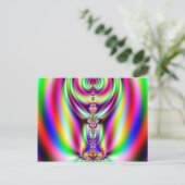 Tiduhmantis Postkarte (Stehend Vorderseite)