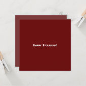 Tidy Bordeaux Modern QR Code Karte (Vorderseite/Rückseite Beispiel)