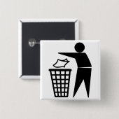 Tidy Man Button (Vorne & Hinten)