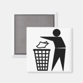 Tidy Man Magnet (Vorderseite/Rückseite)