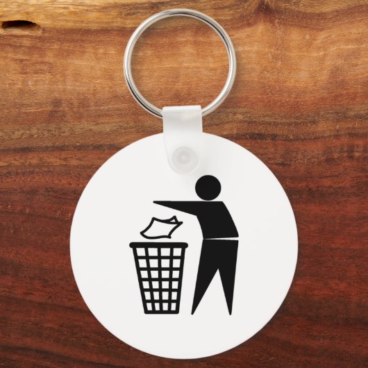 Tidy Man Schlüsselanhänger (Vorderseite)