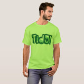 Tidy! Walisisch Slang Dialect, Wales, Cymru T-Shirt (Vorne ganz)