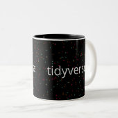 Tidyverse R Benutzer Zweifarbige Tasse (VorderseiteRechts)