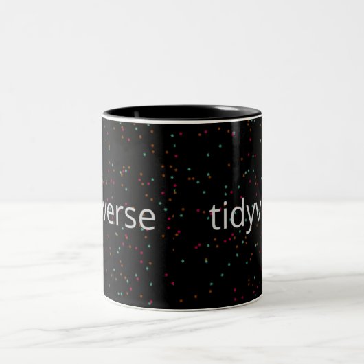 Tidyverse R Benutzer Zweifarbige Tasse (Mittel)