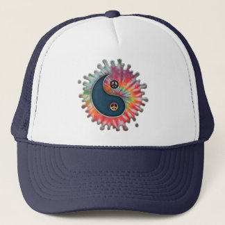 Tie0Dye Yin-Yang Truckerkappe
