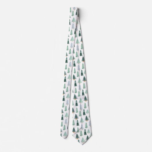 Tie - Christmas Pattern Krawatte (Rückseite)