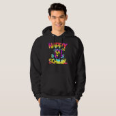Tie Dye 100 Days Of School 100th Day Of School Tea Hoodie (Vorne ganz)